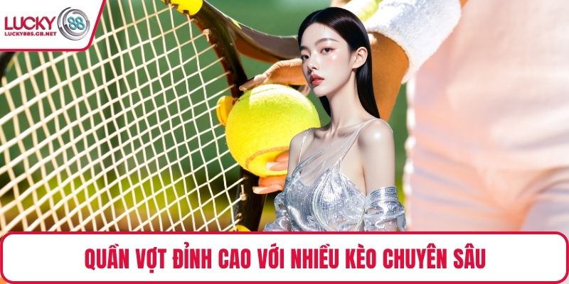 Quần vợt đỉnh cao với nhiều kèo chuyên sâu