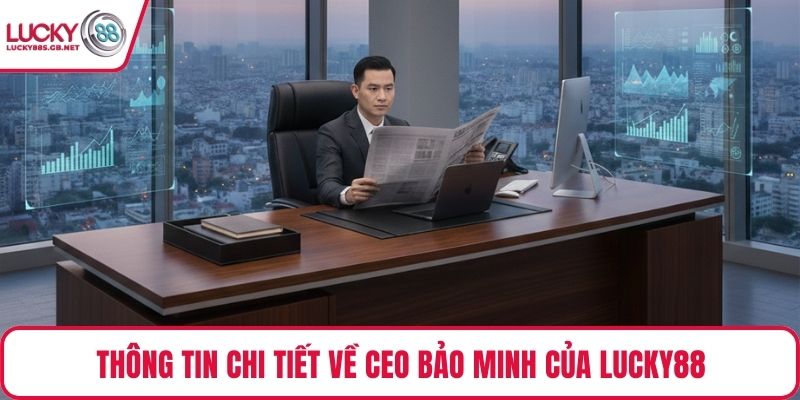 Thông tin chi tiết về CEO Bảo Minh của Lucky88