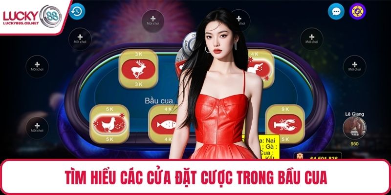 Tìm hiểu các cửa đặt cược trong bầu cua