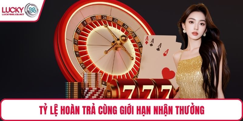 Tỷ lệ hoàn trả cùng giới hạn nhận thưởng